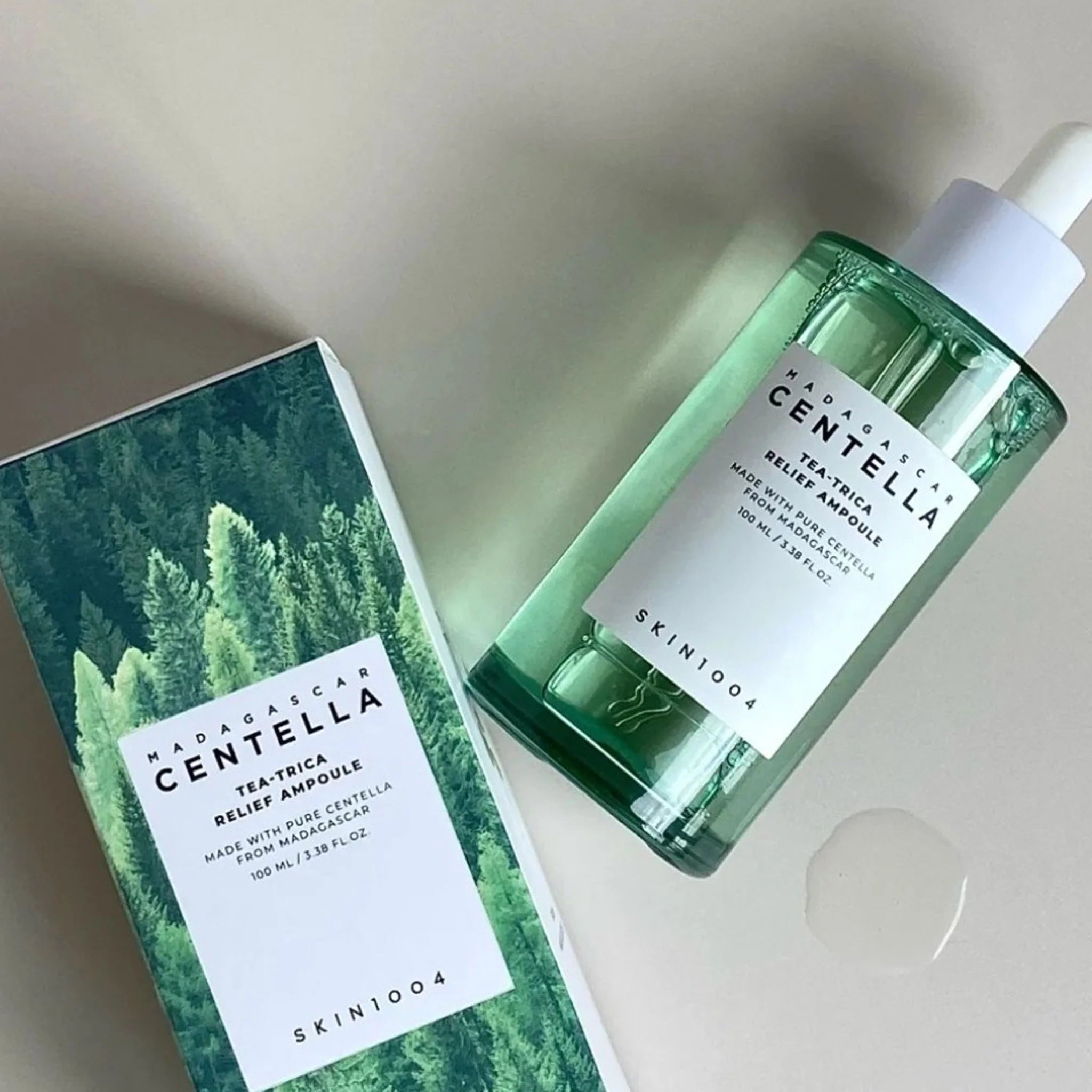 Ampolla Madagascar Centella Tea-Trica Relief Skin1004 (100Ml) Imagen secundaria del producto