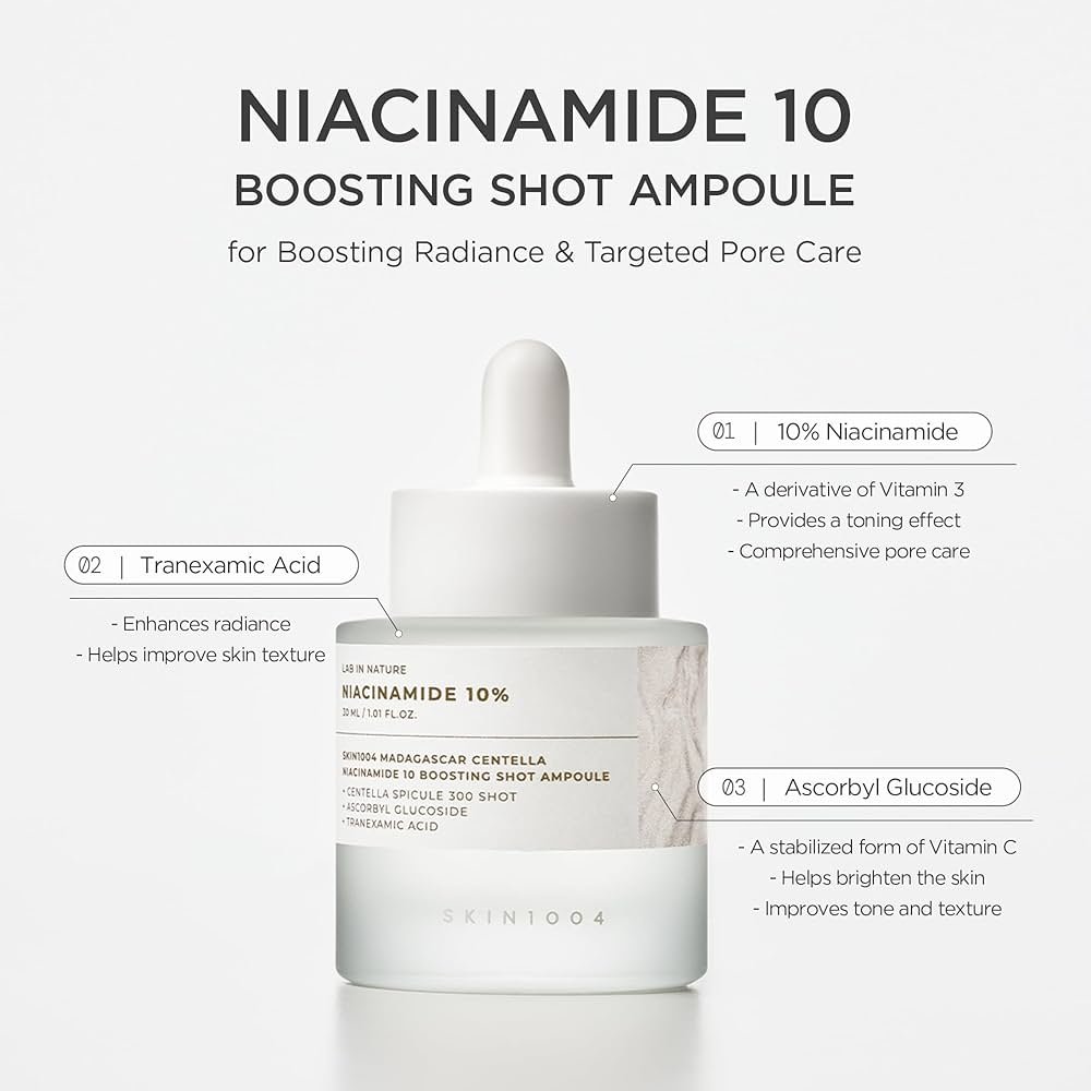 Ampolla Niacinamide 10% Boosting Shot Ampoule Skin1004 (30Ml) Imagen secundaria del producto