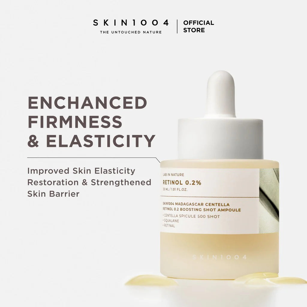 Ampolla Madagascar Centella Retinol 0.2% Boosting Shot Ampoule Skin1004 (30Ml) Imagen secundaria del producto